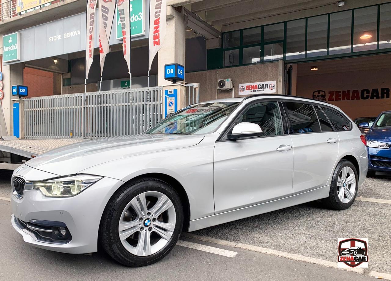 BMW 318d SW 150 CV TETTO APRIBILE INTERNI IN PELLE SEDILI RISCALDATI ED ELETTRICI