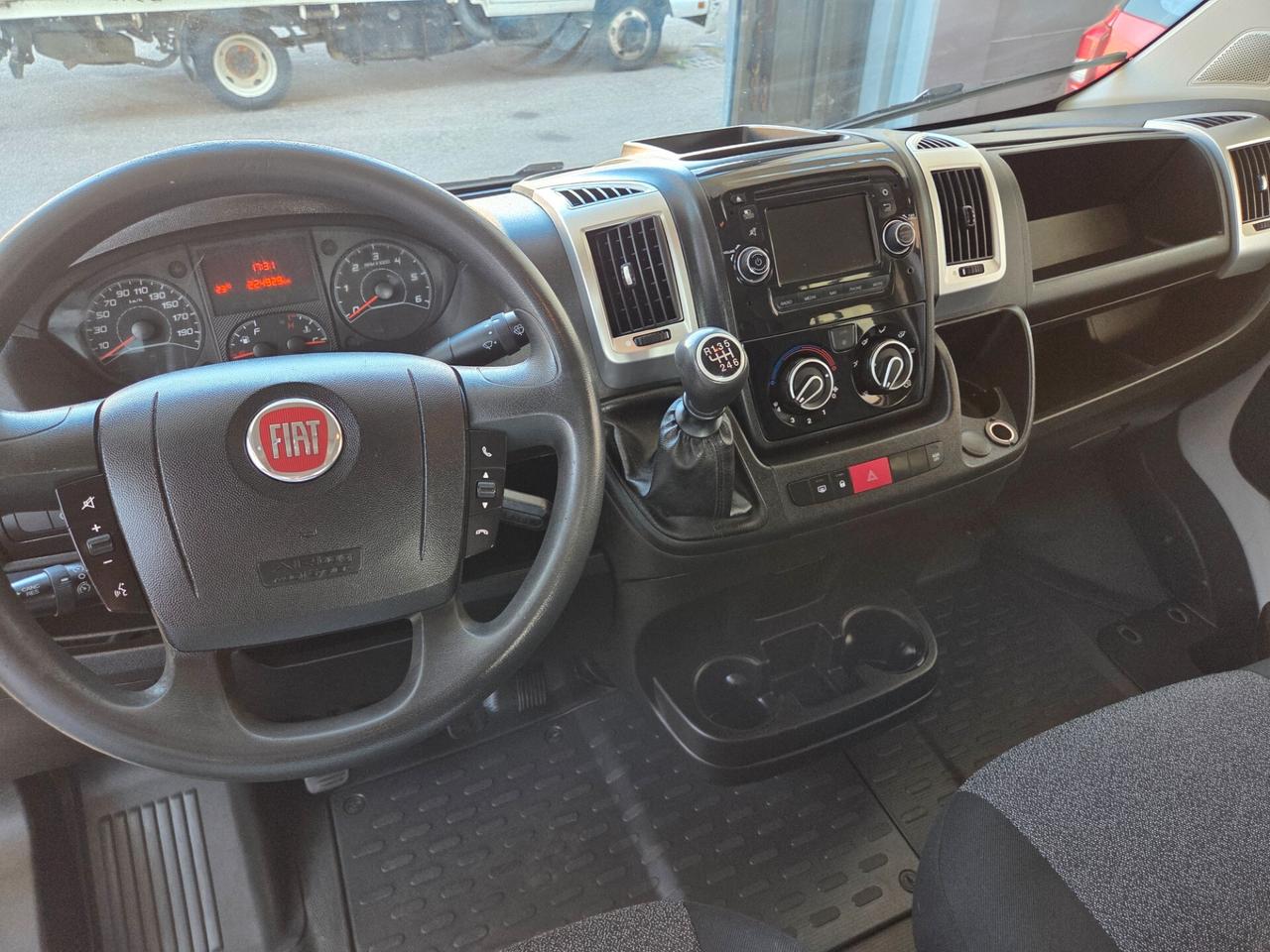 Fiat ducato 35 cassone fisso 2.3mjt 7 posti