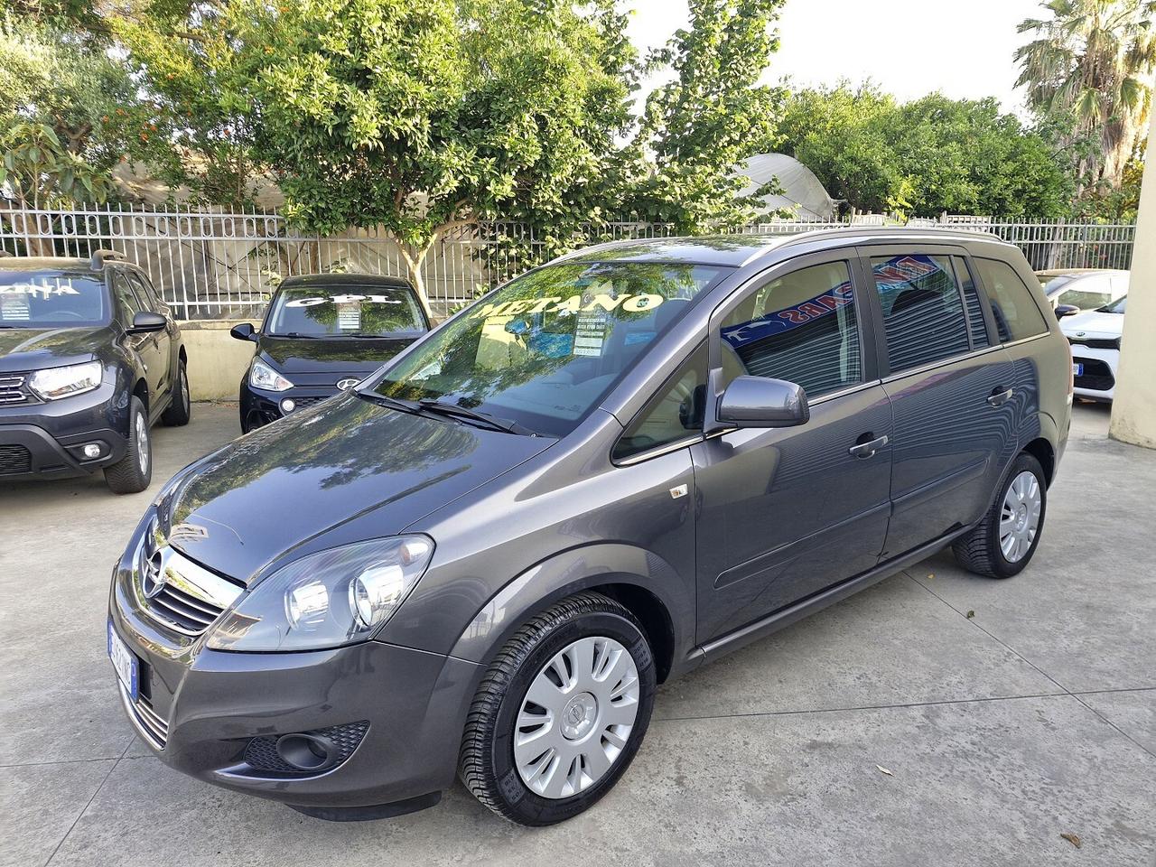 OPEL ZAFIRA 1.6 150CV BZ/METANO 7 POSTI 138000KM