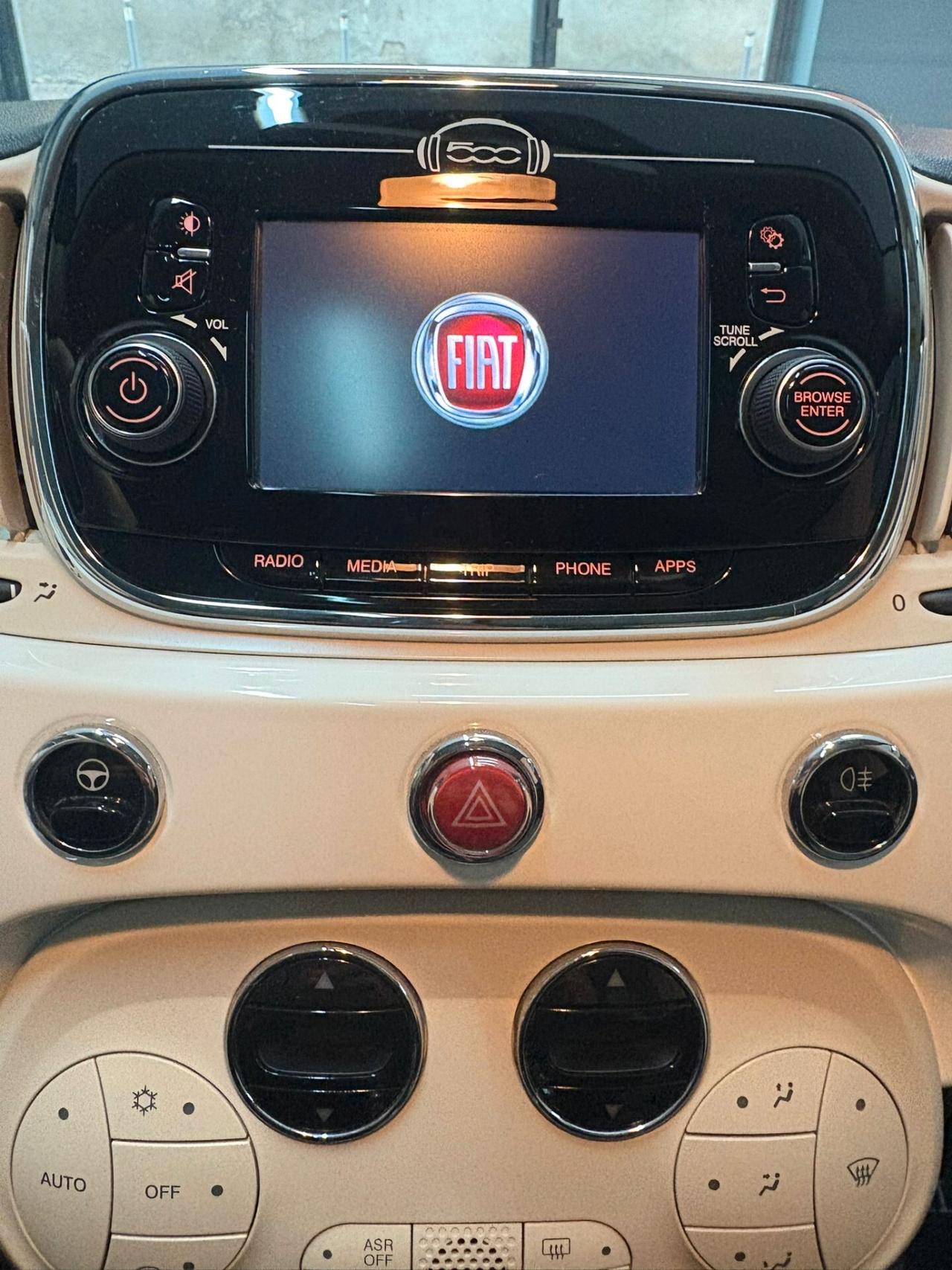 Fiat 500 1.2 Lounge(Tetto Panoramico e clima automatico)