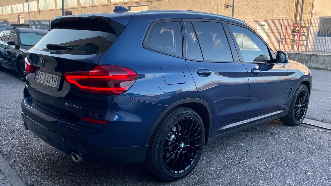 BMW X3 XDRIVE20D 48V 2.0 BUSINESS ADVANTAGE 190CV - FULL LED, TETTO, CAR PLAY