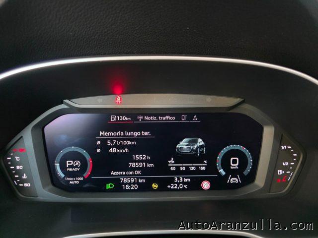 AUDI Q3 Sportback 35 2.0 TDI 150CV S tronic Tetto - Pelle
