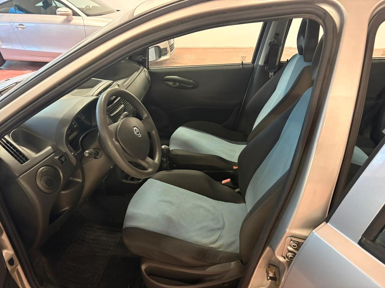 FIAT PUNTO serie 2 METANO-NATURAL-POWER 1200 CV 60 Km 202.404 certificati