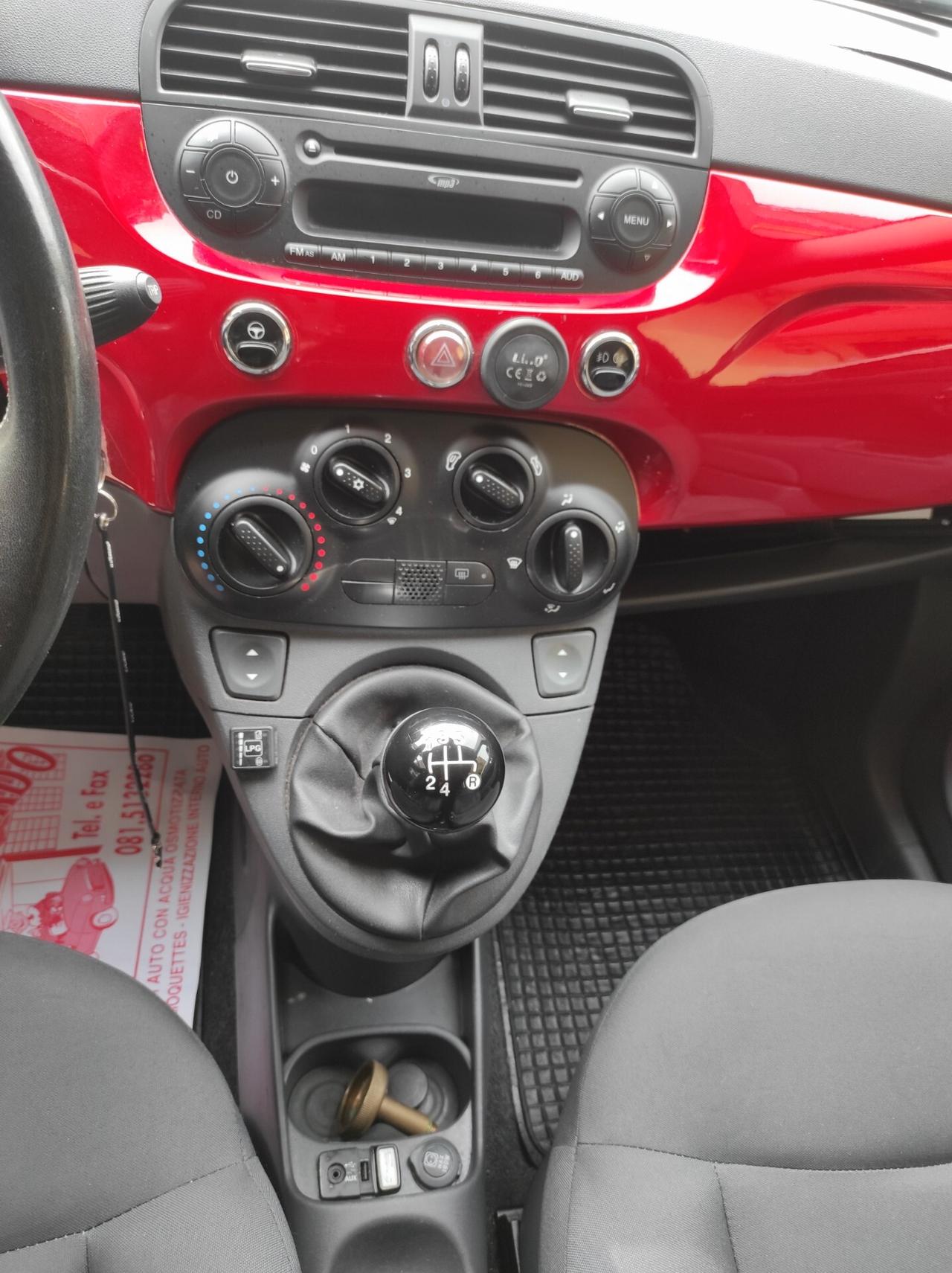 Fiat 500 2013 1.2 Benz gpl BlockShaft usb