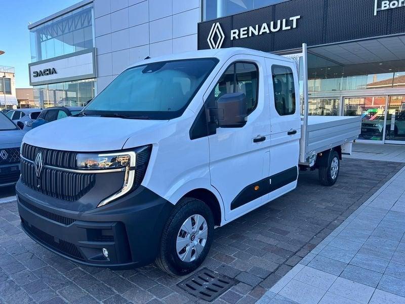 Renault Master Master DC T35 2.0 BluedCi 150CV EVIe PL Pianale Cabinato/ Doppia Cabina cassone fisso