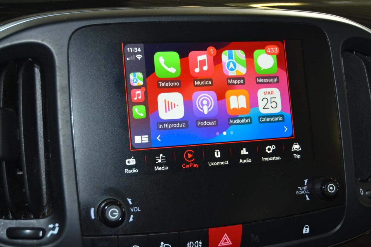 Fiat 500L 1.4 T-Jet 120 CV GPL Mirror Navi/Cruise/Telecamera