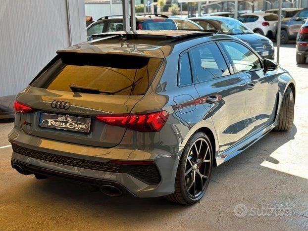 Audi RS3 Spb 2.5 TFSI 400 Cv Quattro/Alcantara