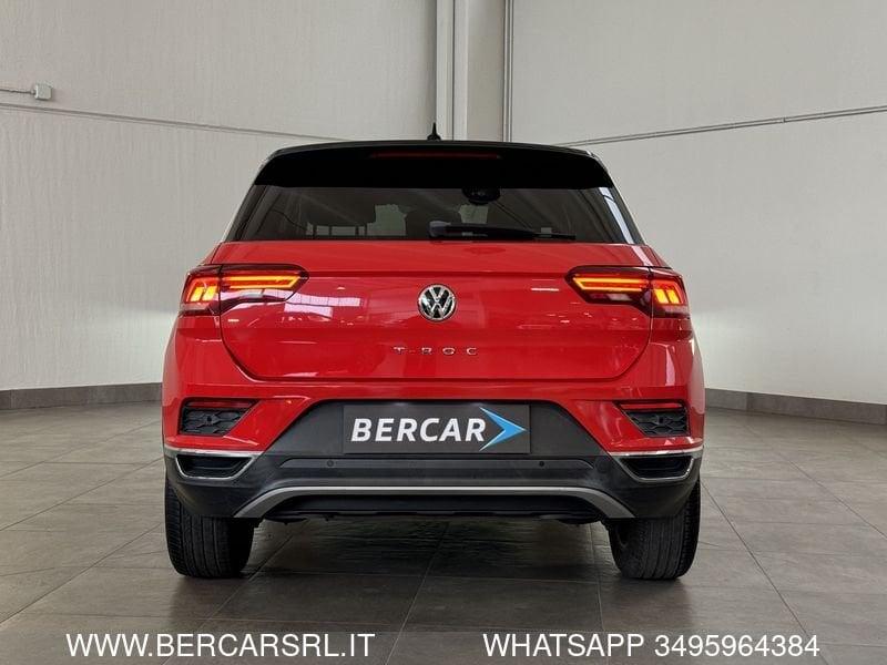 Volkswagen T-Roc 1.0 TSI SPORT BlueMotion Technology*PROIETTORI LED*CROUISE CONTROL ADATTIVO*TELECAMERA*