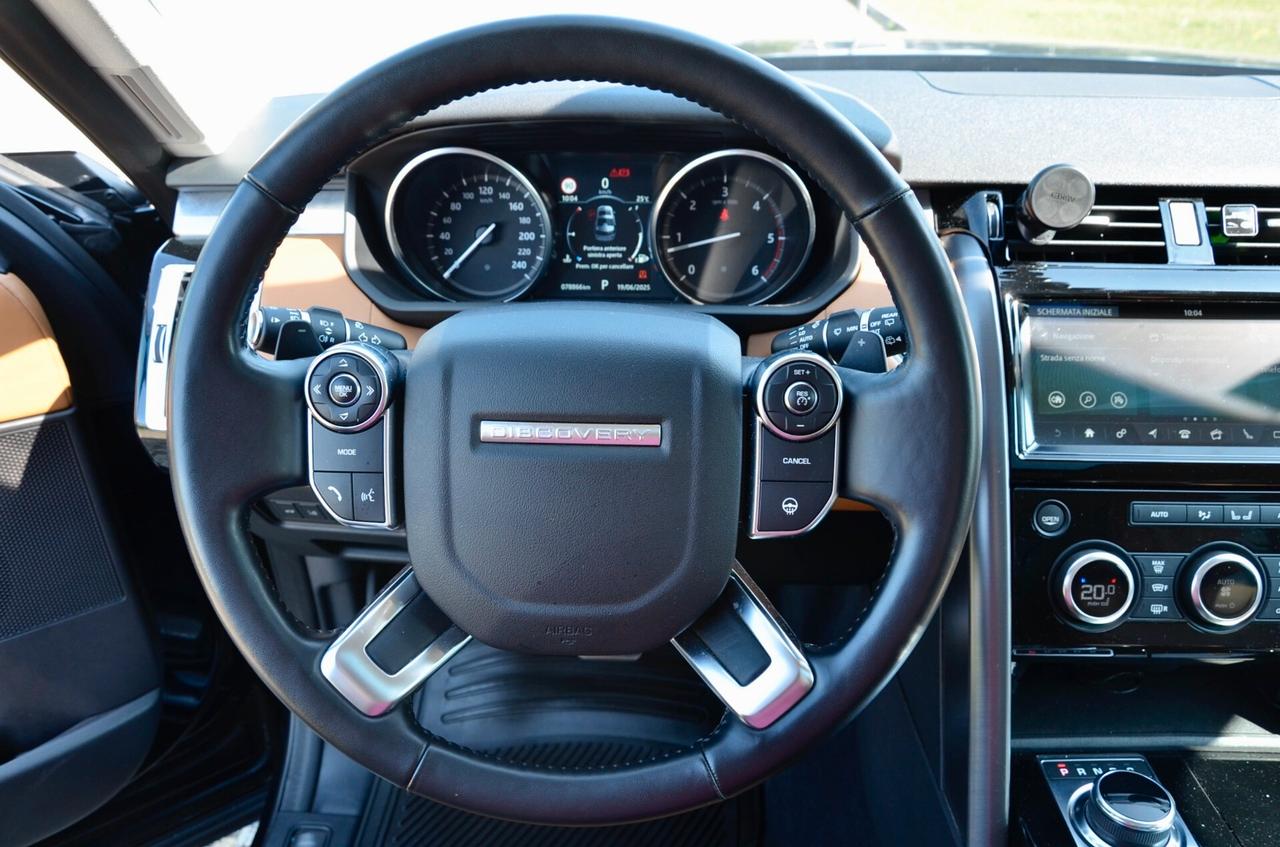 LAND ROVER DISCOVERY 3.0 SDV6 AUTOBIOGRAPHY FIRST EDITION 249cv AUTO 7 POSTI, UNICOPROPRIETARIO, SERVICE LAND ROVER, TETTO, HI-FI MERIDIAN, GANCIO TRAINO, PERMUTE