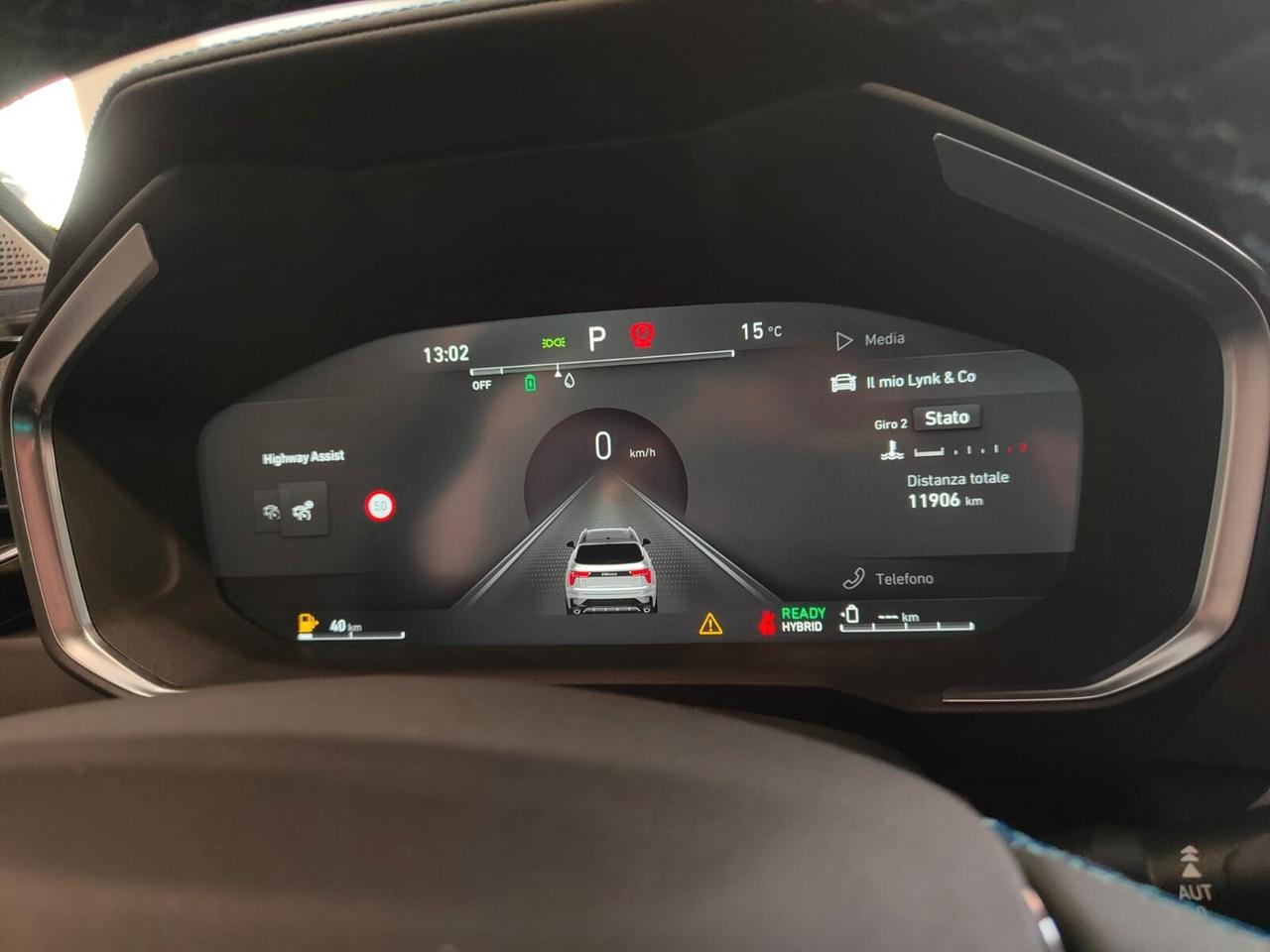 Lynk&co 01 PHEV Tetto Apribile