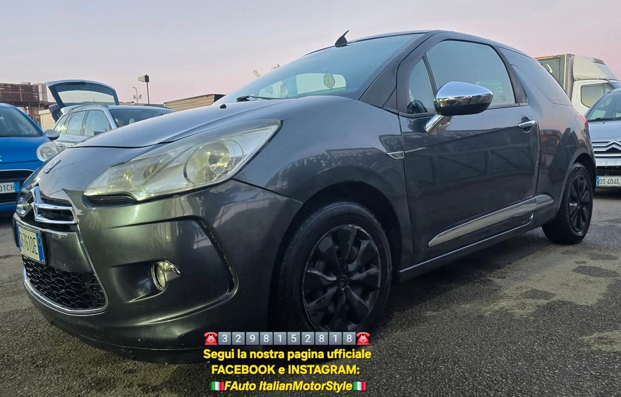 Ds DS3 DS 3 1.2 VTi 82 So Chic Cabrio