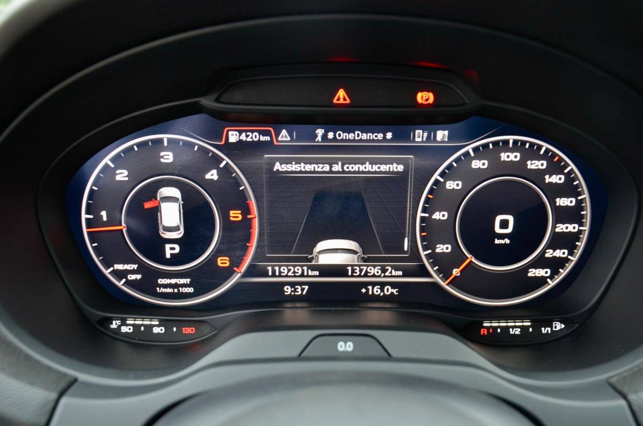 AUDI A3 SPORTBACK 35 2.0 TDI S-LINE EDITION 150cv S-TRONIC, UFF ITALIANA, EURO 6D, FULL LED, RETROCAMERA, PERMUTE