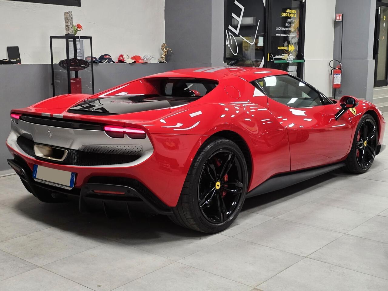 FERRARI 296 GTB 3.0 ASSETTO FIORANO SERVICE BOOK + GARANZIA FERRARI POWER FINO AL 2029 (VALORE €50.000) _ PELLICOLA PPF