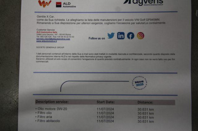 VOLKSWAGEN Golf 1.5 eTSI 130 CV EVO ACT DSG Life