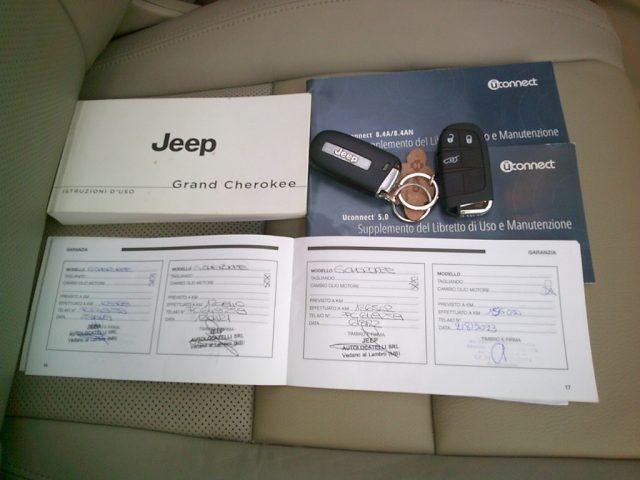 JEEP Grand Cherokee 3.0 V6 CRD 250 CV Multijet II Overland