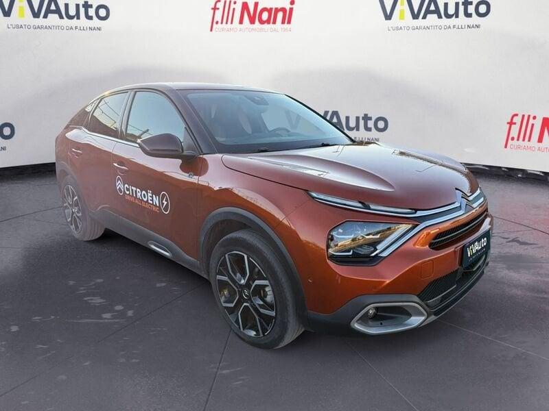 Citroën e-C4 motore elettrico 136 CV Shine