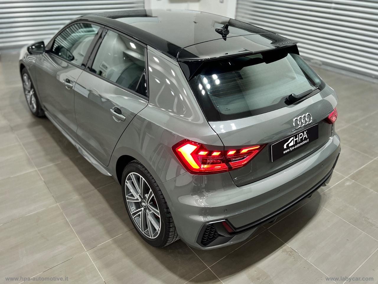 AUDI A1 SPORTBACK 116CV TFSI S-line FULL LED PELLE CERCHI 17