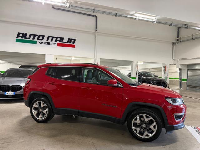 JEEP Compass 2.0 mjt Limited#4wd#140cv#ROSSOPERLA#PELLE#C.LEGA