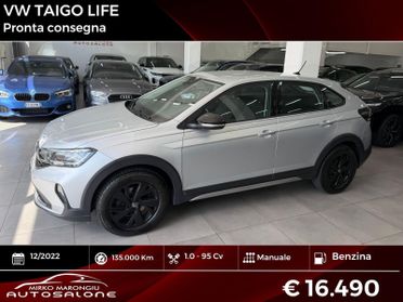 VW Taigo 1.0 TSI 95 CV Life FINANZIABILE