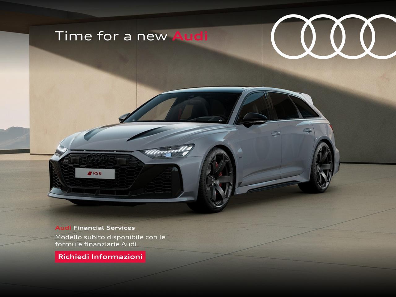 Audi RS6 avant 4.0 mhev performance quattro tiptronic