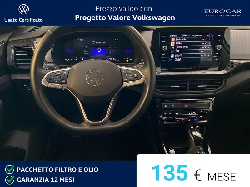 Volkswagen T-Cross 1.0 tsi life 115cv dsg