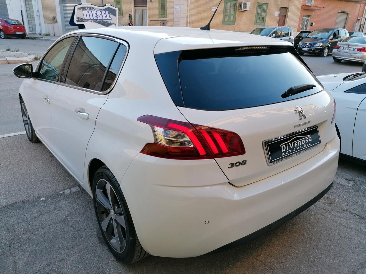 Peugeot 308 1.6 HDI 115 CV ALLURE FULL LED