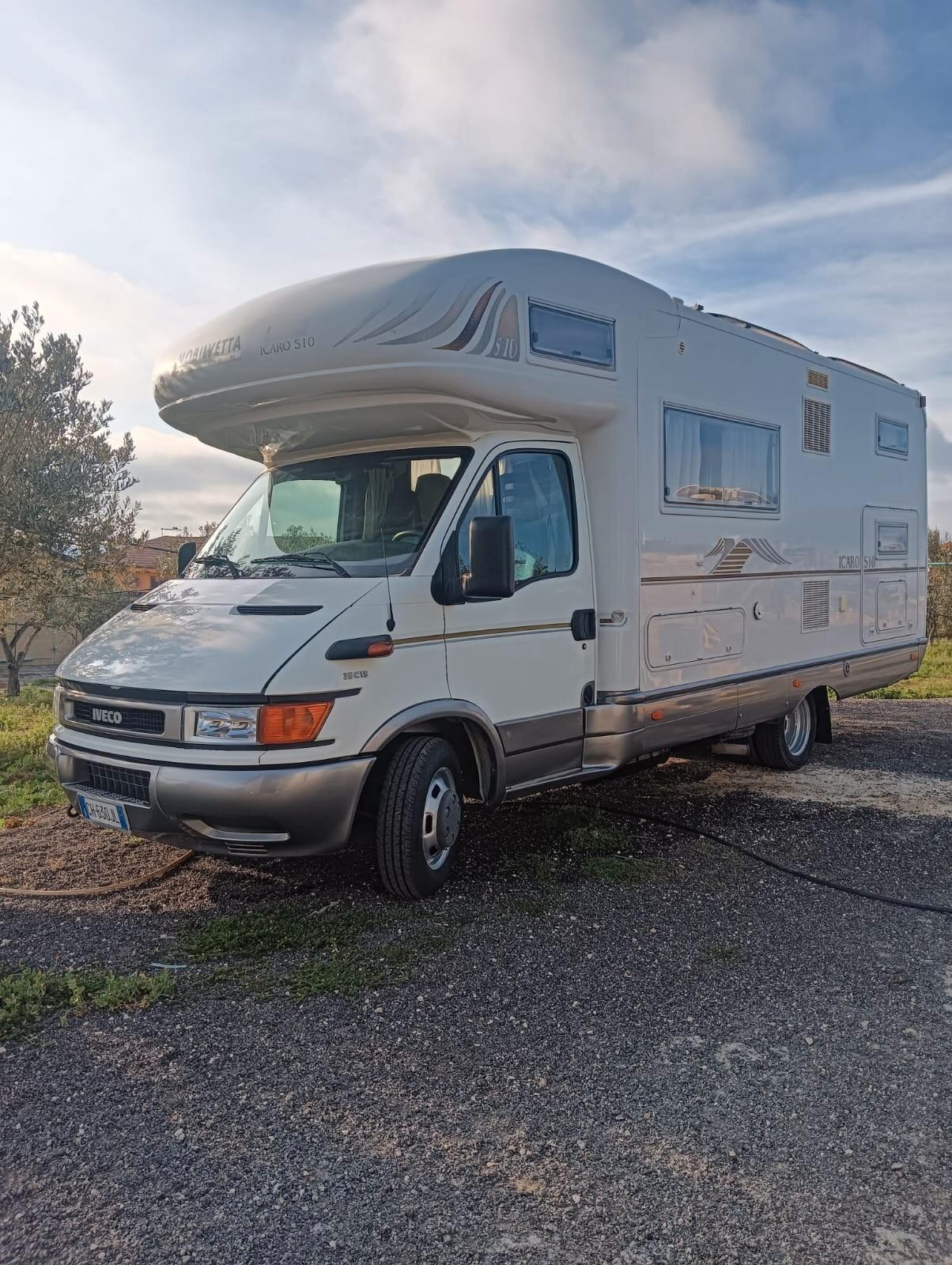 Iveco daily camper mansardato