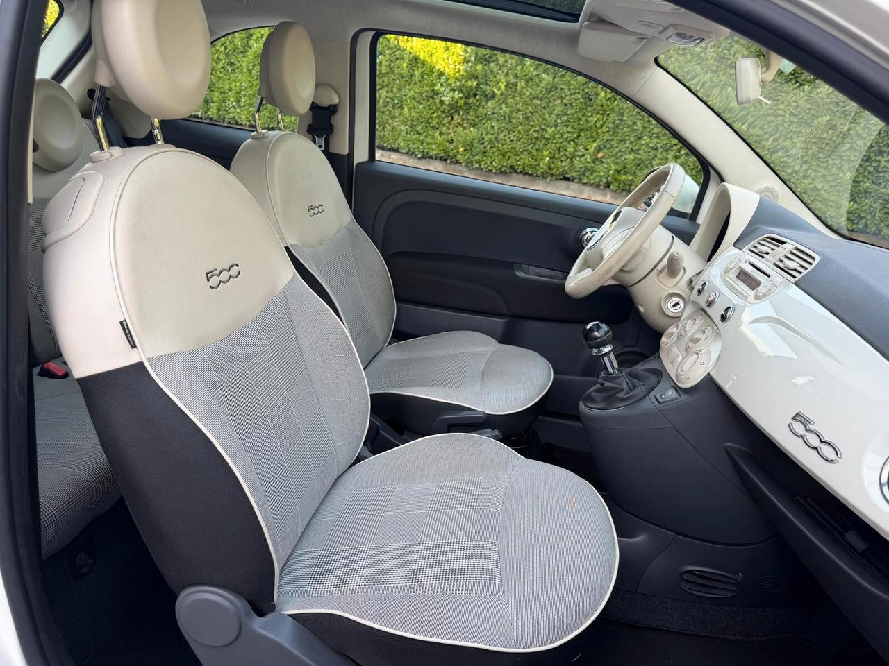 Fiat 500 1.2 Lounge Tetto Panoramico Neopatentati