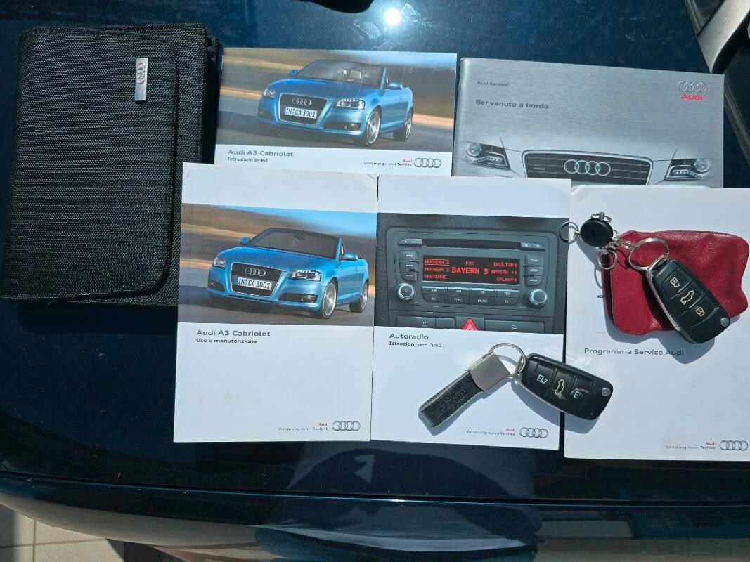 Audi A3 Cabriolet Cabrio 2.0 tdi CARPLAY INTERNET CONCERT*garaudi 24