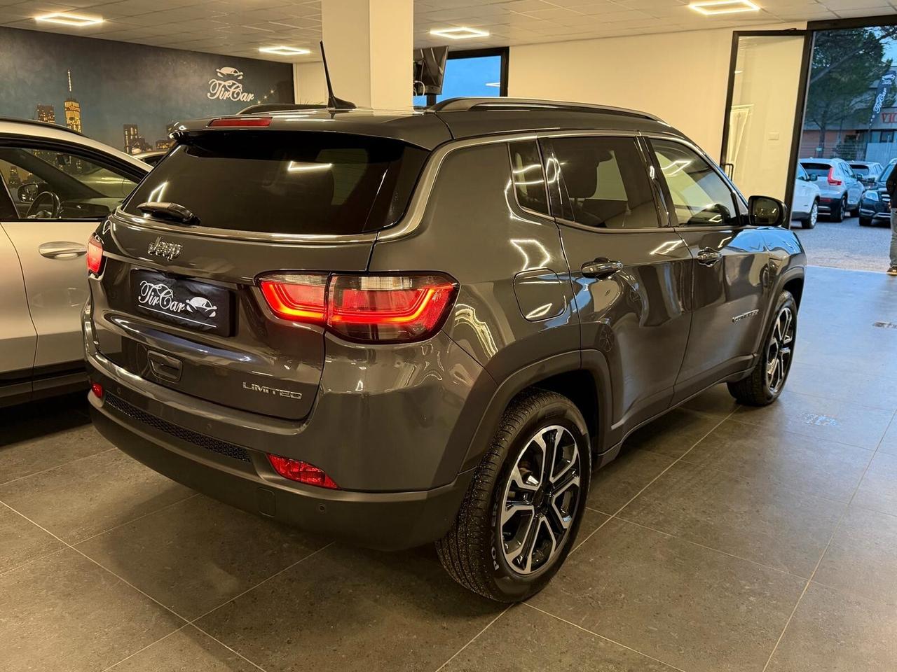 JEEP COMPASS 1.6 MJT LIMITED 130CV PELLE CARPLAY CAM ANNO 2022