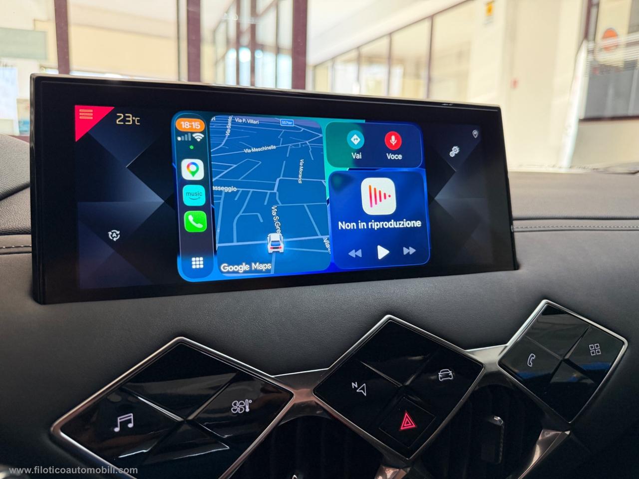 DS AUTOMOBILES DS 3 Crossback BlueHDi 130 aut. Gr.Chic USATO GARANTITO | FULL OPTIONAL