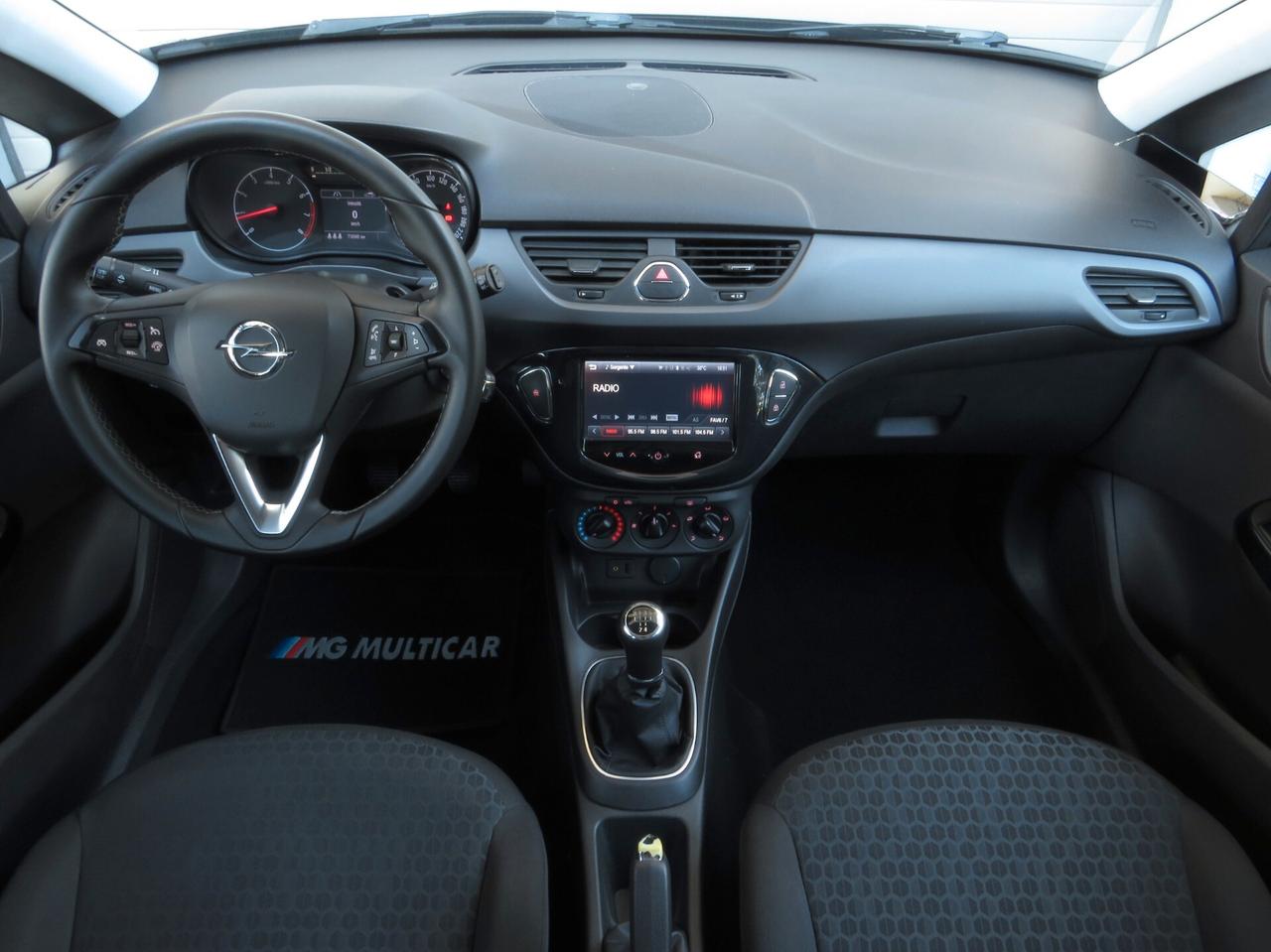 Opel Corsa 1.2 5p 70cv n-joy. km 73.600. bluetooth/usb