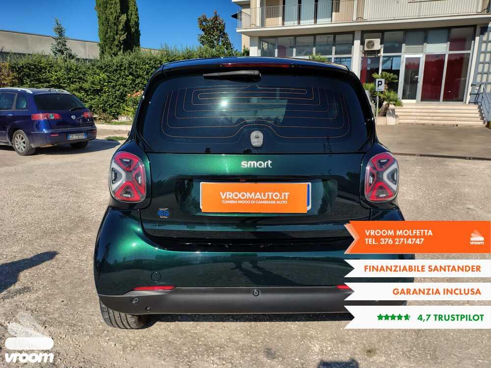 SMART fortwo EQ BRITISH GREEN PANORAMICA