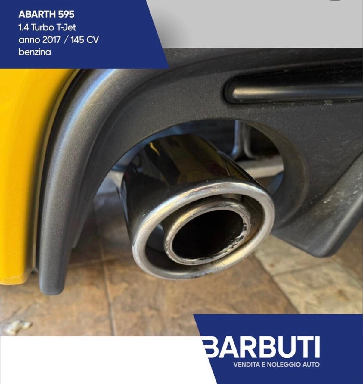 Abarth 595 -2017 1.4 Turbo T-Jet 145 CV