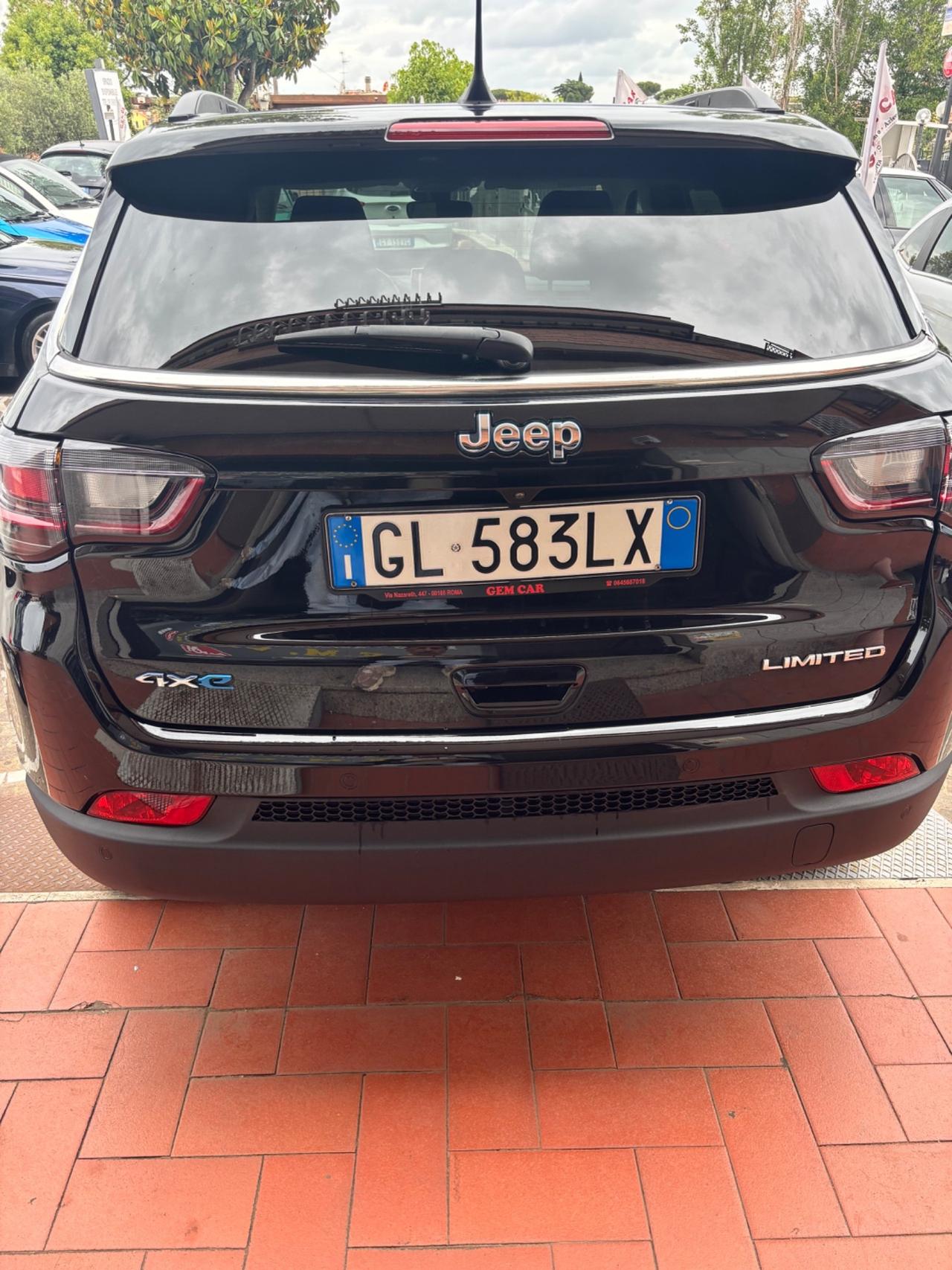 Jeep Compass 1.3 Turbo T4 190 CV PHEV AT6 4xe Limited