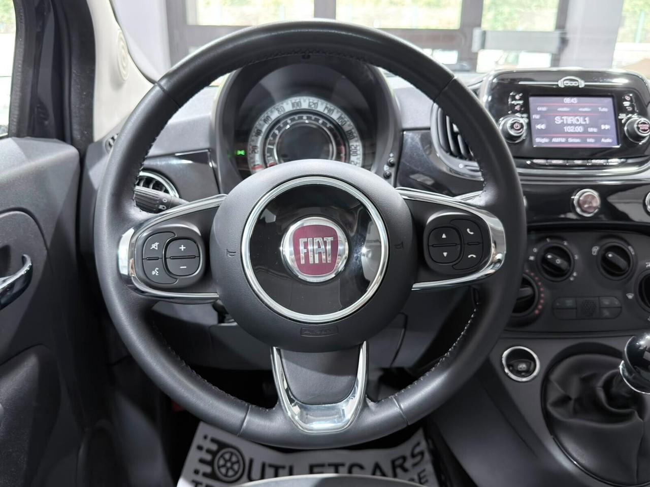 FIAT 500 1.2 69CV TETTO PANORAMICO 1PROPRIETARIO