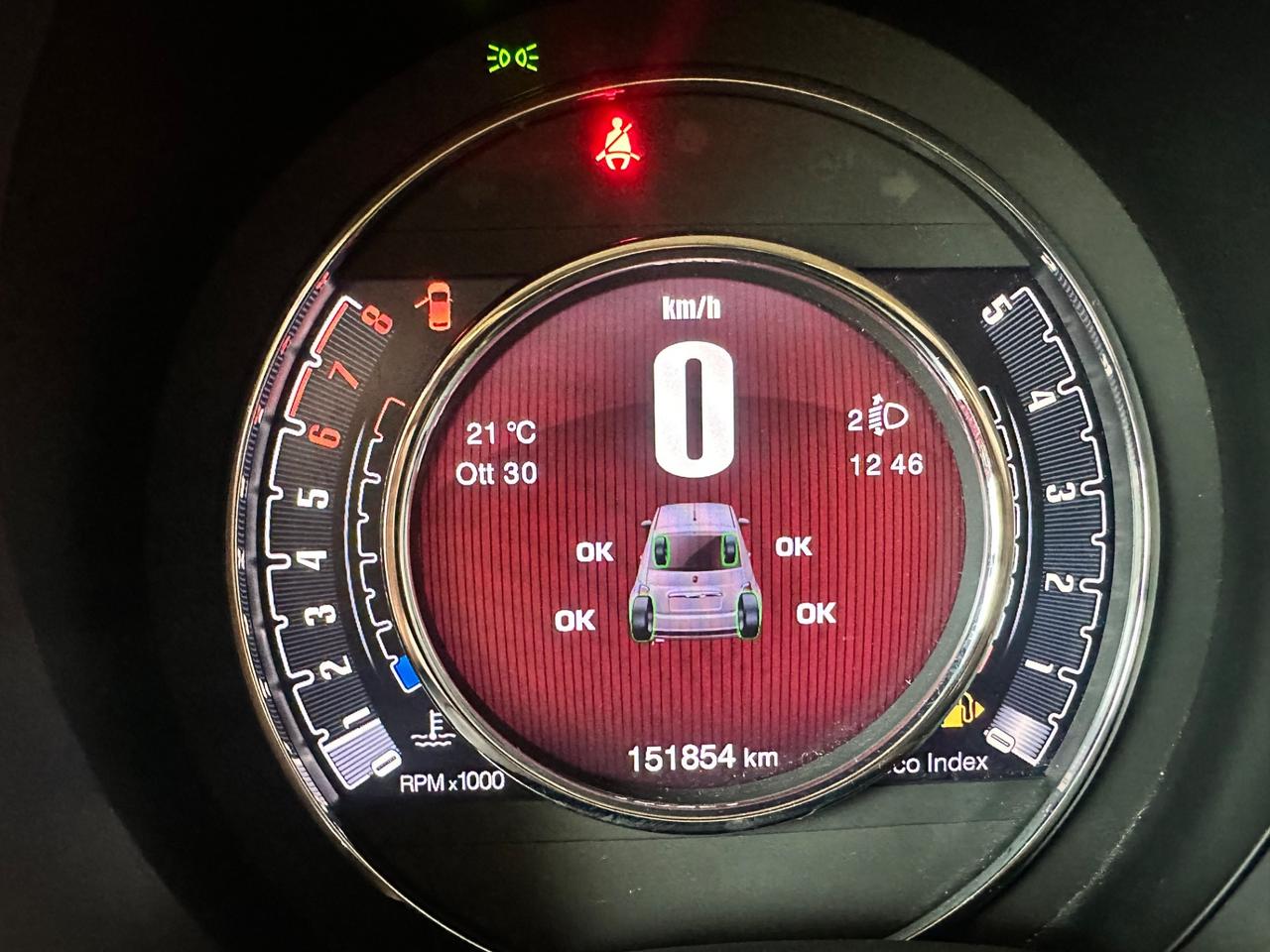 Fiat 500 1.2 GPL casa madre lounge