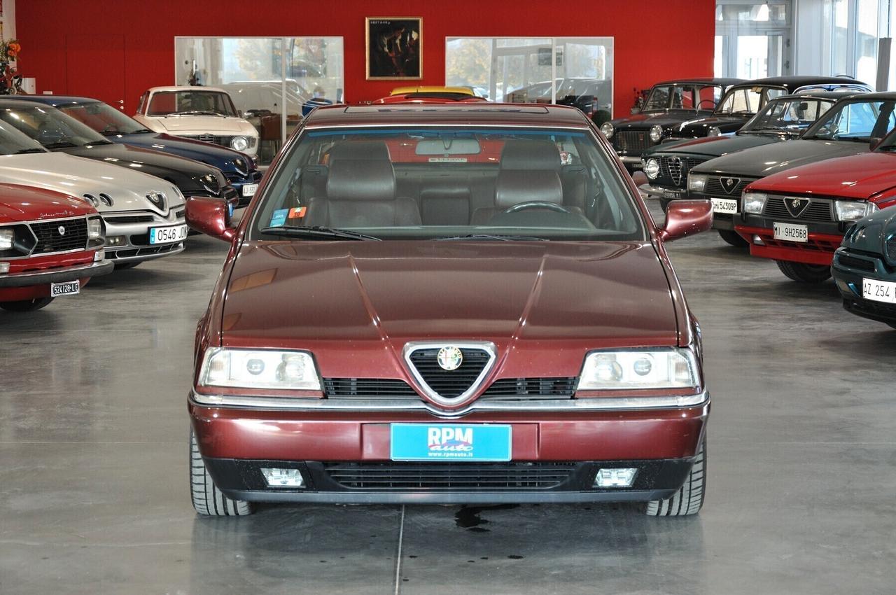 Alfa Romeo 164 2.0i V6 turbo cat Super CRS pelle tagliandata