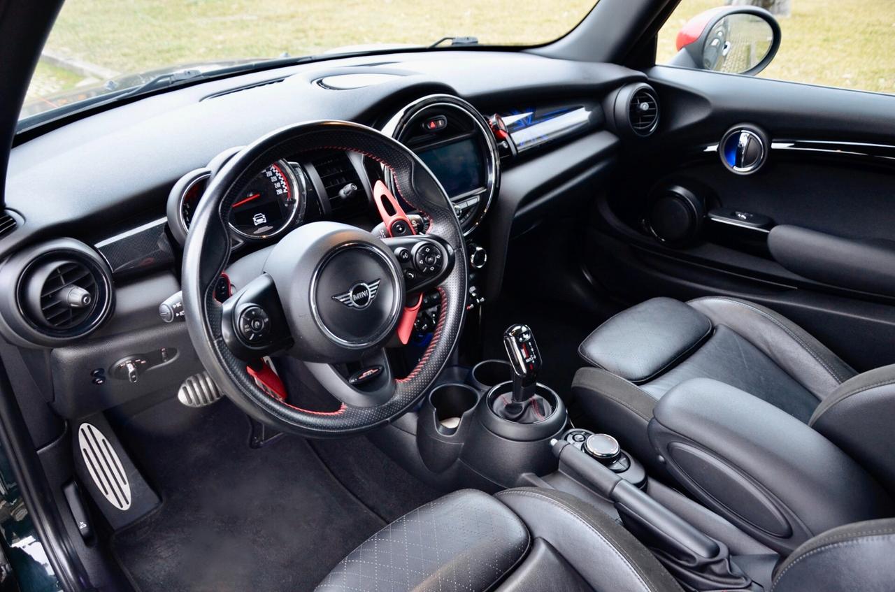 MINI 2.0 3p JOHN COOPER WORKS PRO 231cv AUTO, EURO 6D-TEMP, 18", UFF ITALIANA, FULL LED, NAVI, PERMUTE