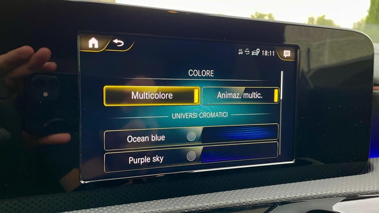 Mercedes CLA 200 d Automatic led Pacchetto luci