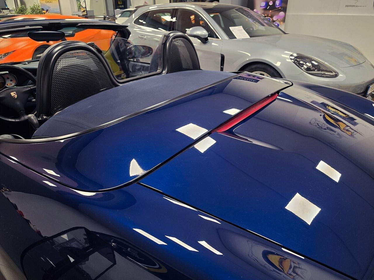 Boxster 3.2 S MANUALE _ BLU LAPIS _ 3.2S _ SERVICE BOOK _ PELLE ALCANTARA _ GARANZIA 12 MESI