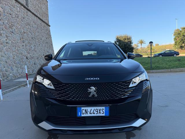 PEUGEOT 3008 HDi 130CV GT AUTO+TETTO APRIB+PELLE+18+RCAM+2PDC