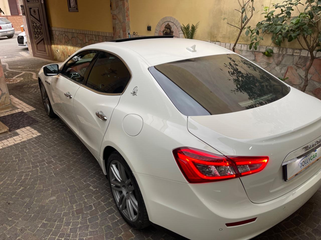 Maserati Ghibli V6 Diesel 275 CV,INTERNI CARTIER,TETTO APRIBILE.