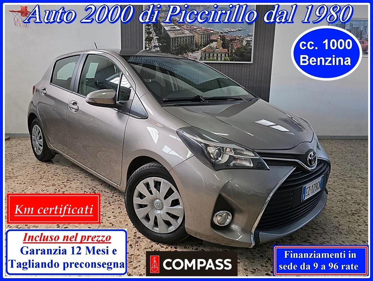 Toyota Yaris 1.0 5/P Tagliando e Garanzia inclusi