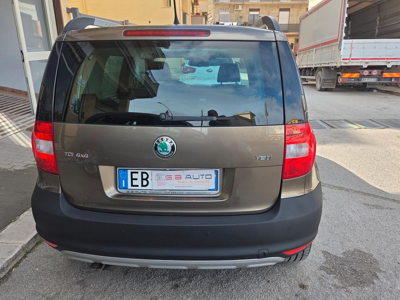 SKODA YETI 4X4 2.0 TDI 140 CV TETTO APRIB KM CERTIF