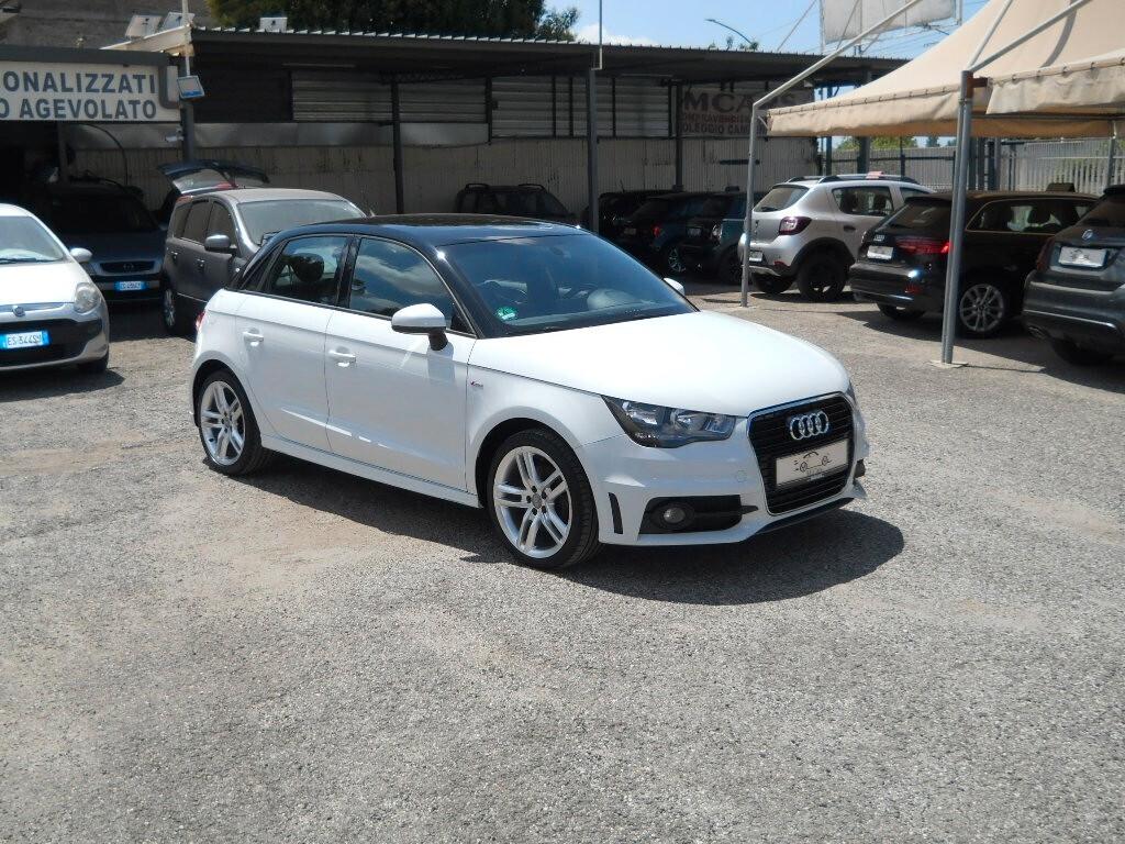 Audi A1 SPB 1.6 TDI 105 CV S-LINE- PELLE -NAVI- PLUS