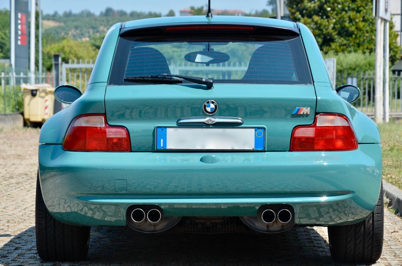 BMW Z3 M COUPE 3.2 321cv MANUALE, PERFETTA, SERVICE BOOK BMW, UFF ITALIANA, PERMUTE
