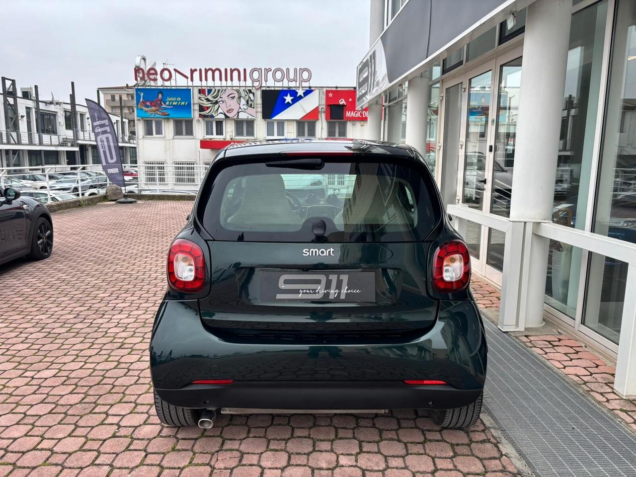 Smart ForTwo 90 0.9 Turbo twinamic British Green Brabus Style