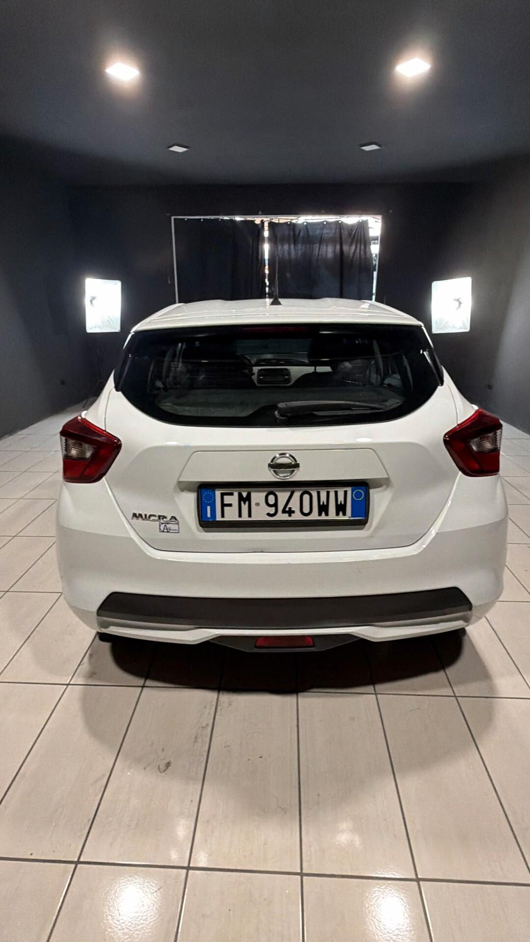 NISSAN MICRA DEL 2018 1000 BENZINA NEOPATENTATI