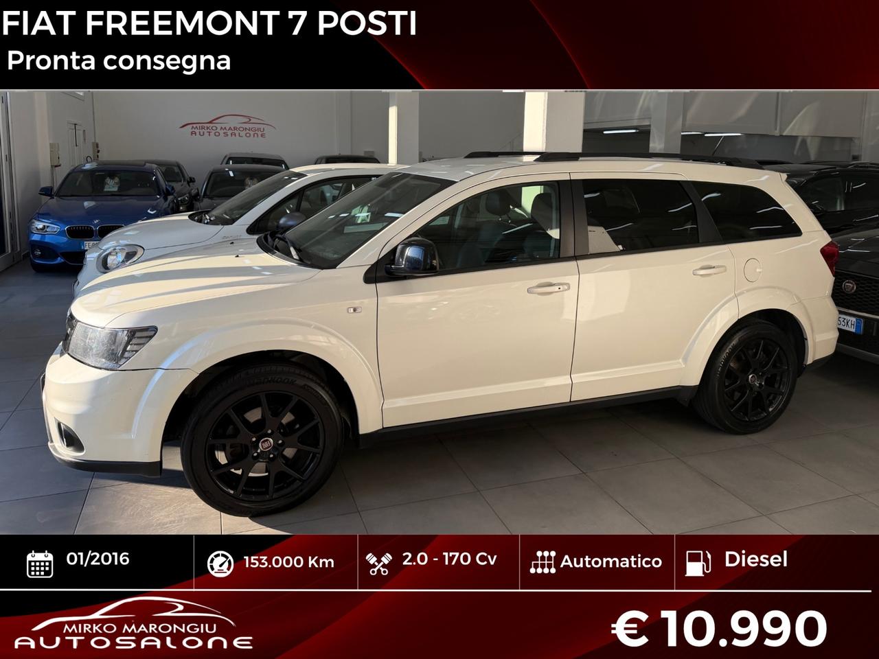 Fiat Freemont 2.0 Mjt 170 CV 4x4 Cross FINANZIABILE